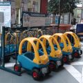 Samoobsługowa wypożyczalnia wózków sklepowych dla dzieci - zdjęcie 1