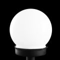 Lampa ogrodowa solarna biała kula śr. 10 cm - zdjęcie 4
