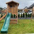 Domki dla dzieci architektura ogrodowa wszystko z drewna