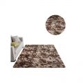 Pluszowy mięciutki dywan Shaggy Tiffany 100x160cm kolor brązowy - zdjęcie 1