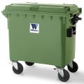 Weber kontener pojemnik na odpady 660L EN 840 - zdjęcie 1
