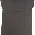 Koszulki bawełniane polo czarne damskie - zdjęcie 1