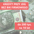 Kredyt przy JDG bez sprawdzania BIK firmowego do 200 tys. zł
