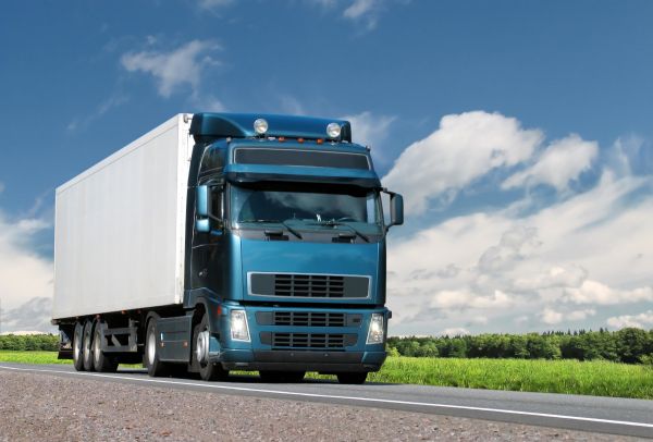 Samochód ciężarowy wykorzystywanych do transportu w firmie przewozowej
