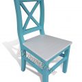 Meble z Drewna - krzesła z oparciem krzyżowym - zdjęcie 4