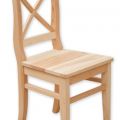 Meble z Drewna - krzesła z oparciem krzyżowym