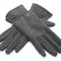 Rękawiczki damskie zimowe welurowe. stoki, wyprzedaż nadwyżki, hurt - zdjęcie 2