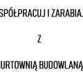 Hurtownia budowlana szuka odbiorców - Świetne warunki dla wykonawców