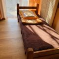 Łóżka sosnowe z materacami - zdjęcie 4