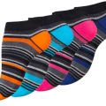 Skarpetki stopki modne Damskie 4068 bawełniane kolorowe - zdjęcie 1