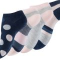 Skarpetki stopki modne Damskie 4102 bawełniane kolorowe - zdjęcie 1