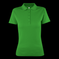 Damska koszulka polo - 200 g/m2 zielona - zdjęcie 2