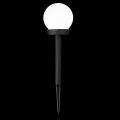 Lampa ogrodowa solarna biała kula śr. 10 cm - zdjęcie 2