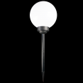 Lampa solarna ogrodowa biała kula śr. 20 cm - zdjęcie 3
