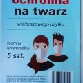 Maska ochronna wielorazowego użytku z atestowanego materiału - zdjęcie 4