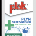 PLAK - Płyn do dezynfekcji rąk i powierzchni (Alkohol 72%) 1 L - zdjęcie 1