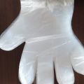 Rękawiczki zrywki foliowe rękawice HDPE 3 dziurki - zdjęcie 2