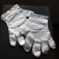 Rękawiczki zrywki foliowe HDPE z perforacją - zdjęcie 3