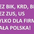 Bez BIK KRD ZUS US leasing, faktoring, pożyczka hipoteczna