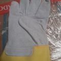 Rękawice robocze - S-Gloves Ringo z dwoiny bydlęcej, całodłonicowe - zdjęcie 2