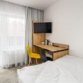 Łóżko tapicerowane hotelowe box 80x200 z materacem - Producent - zdjęcie 2