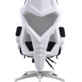 Fotel gamingowy Infini Yoda white z podnóżkiem - zdjęcie 1