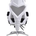 Fotel gamingowy Infini Yoda white z podnóżkiem