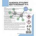 Alkohol etylenowy rektyfikowany 96% Kanistry po 5l, Paleta 120 sztuk - zdjęcie 2