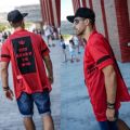 Koszule streetwear męskie koszule hip hop urban style - zdjęcie 2
