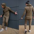 Bluza z kapturem KHAKI Polska marka STREETWEAR Producent dresów - zdjęcie 2