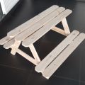 Ławeczka dla dzieci / stół piknikowy dla dzieci - Children s bench - zdjęcie 1