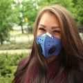 Maska ochronna z wymiennym filtrem przeciwwirusowym FFP2