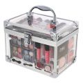 Zestaw kosmetyków 42 produkty w akrylowej walizce kuferek
