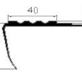 Nosek Schodowy PVC (40x35 mm) odcinek 1,5 metra - zdjęcie 3