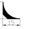 Listwa Wyobleniowa PVC 15x15 mm - zdjęcie 3