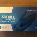 Sprzedam rękawiczki nitryliowe medyczne NOVISC PHARMA / Cena: 27,50 zł