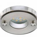 50 szt Lampa oczko LED 1moduł LED 5W briloner Nikiel Mat