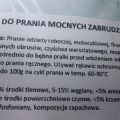 Proszek do prania silnych zabrudzeń