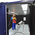 Mobilna komora do piaskowania / śrutowania - zdjęcie 2