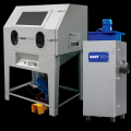Piaskarka PEKO 100C+ZO-150EKO +Stół obrotowy+ Tłumik LDC