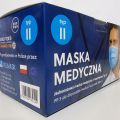 Maska medyczna Typ - II Niebieska Polski Producent - zdjęcie 2