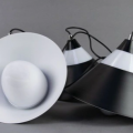 Lampa LED sufitowa + pilot Polski Producent - czarna - zdjęcie 2