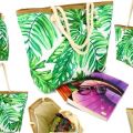 Torba plażowa hurt - mix najmodniejszych nadruków - zdjęcie 2