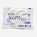 Rękawiczki foliowe HDPE z dziurką ATEST PZH zrywki - zdjęcie 2