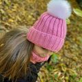 Komplet czapka+komin jesień/zima - zdjęcie 4