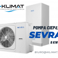 Pompa ciepła SEVRA 8,3 kW - zdjęcie 4