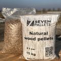 Pellet drzewny SEVEN 100% A1 en plus 6mm worki (15kg) import-export - zdjęcie 1