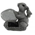 Figurka ozdobna królik solarny dekoracja ozdoba wielkanocna - zdjęcie 3