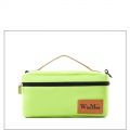 Mini maxi torby termiczne zielone zestaw, 25 x 25 x 18 cm + 24 x 12 x 12 cm - zdjęcie 4