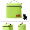 Mini maxi torby termiczne zielone zestaw, 25 x 25 x 18 cm + 24 x 12 x 12 cm - zdjęcie 3